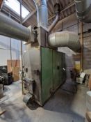 Talbotts TMA Waste Wood Heater, Talbotts Collection/Feed Hopper Approx. 4.8M h (including legs) x 3M