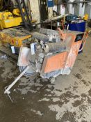 Norton CSB1 Floor Saw, serial no. 702209, code 70184813949, year of manufacture 2007, 233kg, with