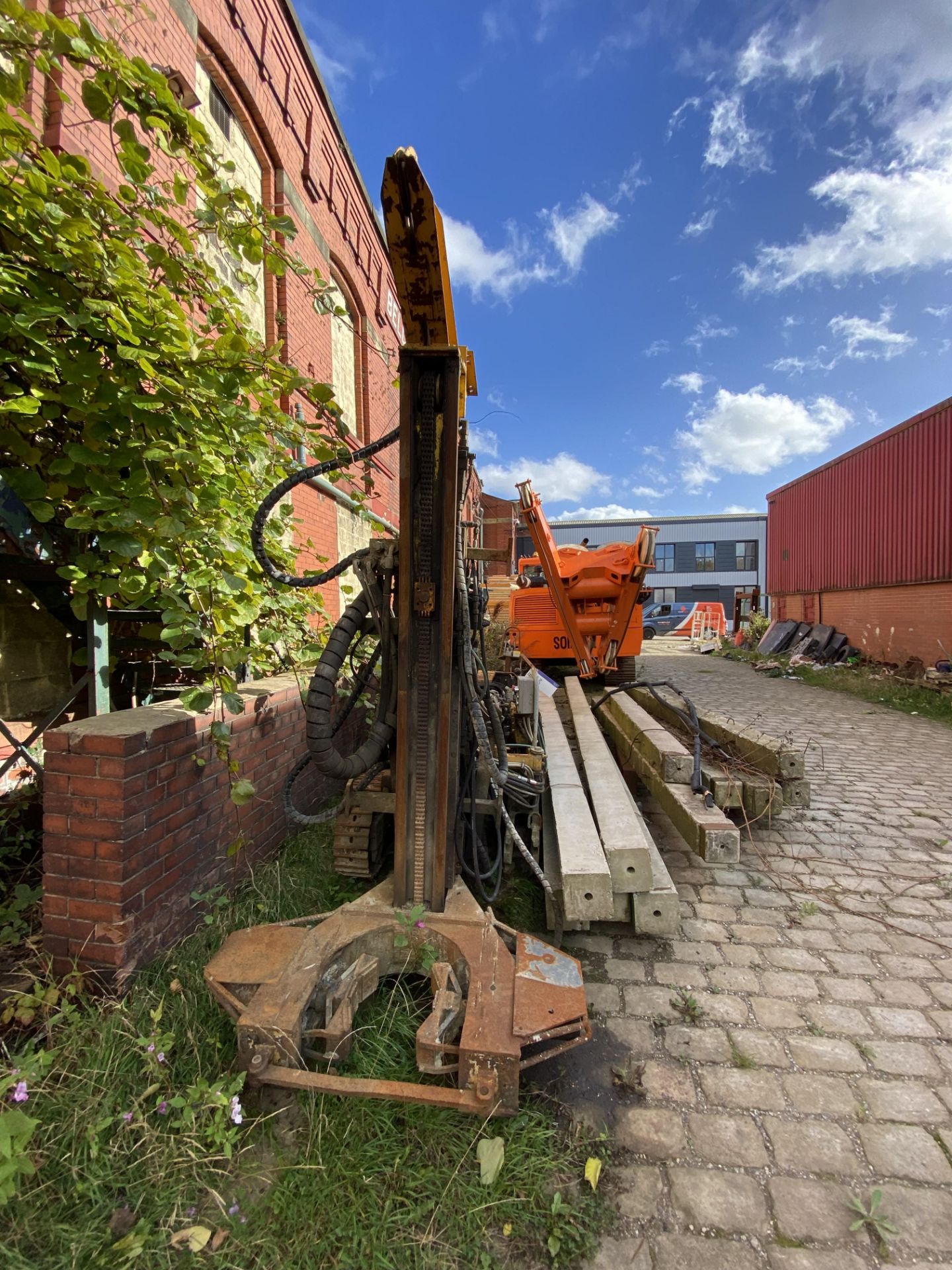 Klemm KR702 Track Mounted Mini Piling Rig Hammer, serial no. 19052, year of manufacture 2006, (known - Image 2 of 7