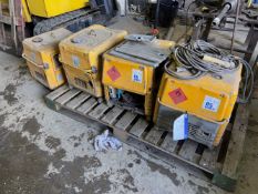 Four Arc Gen Arc Welding Generators (understood to require attention)Please read the following