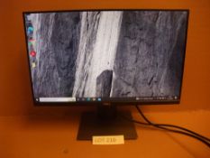 Dell P2219H Full HD (1920x1080) Monitor, 60Hz, IPS, 5ms, Ultrathin Bezel, DisplayPort, HDMI, VGA, 5x