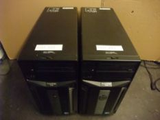 Two Dell PowerEdge T310 Servers - SVR 1 : Xeon X3430, 8Gb RAM, 2x 500Gb HDD, Win Svr 2008 R2 - SVR 2