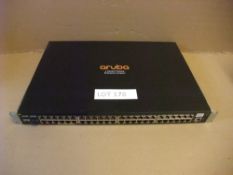 HP Aruba 2930F (JL256A) 48-port Gigabit PoE + 4xSPF+ Network Switch (rack mounts included)Please