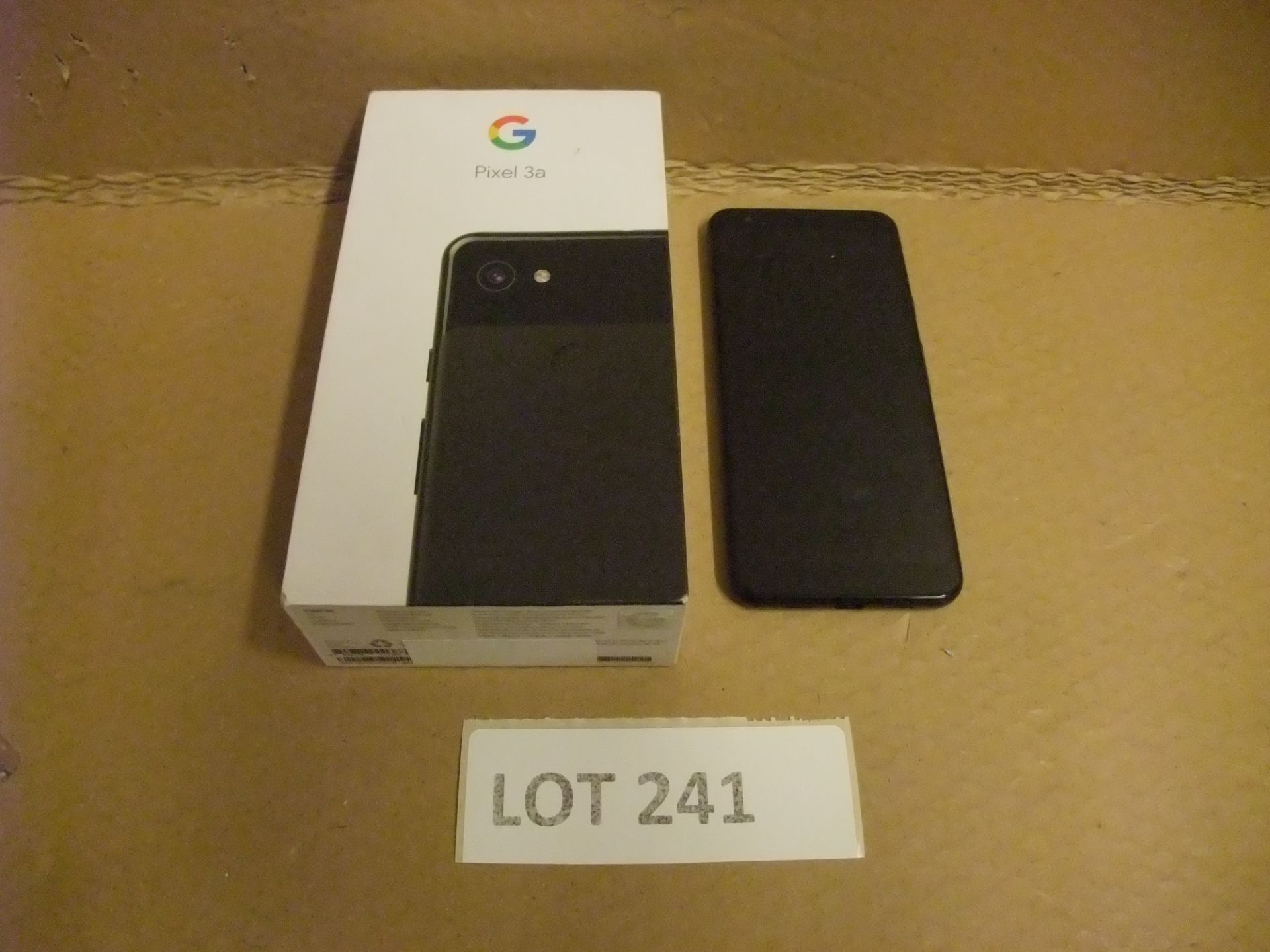 Google Pixel 3a (black) Android Phone - 64GbPlease read the following important notes:- All lots