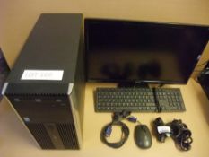 Novatech Core PC i5 - 8Gb RAM, 120Gb SSD, Windows 10 Pro with BenQ VW2245 monitor, keyboard, mouse &