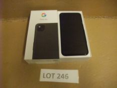 Google Pixel 4a (black) Android Phone - 128GbPlease read the following important notes:- All lots