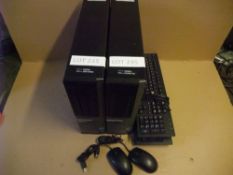 Two Dell OptiPlex 790 - Core i3, 4Gb RAM, 500Gb SATA Hard Drive, Windows 10, Keyboard & Mouse (