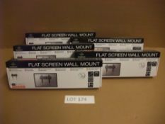 Five Neomounts NM-W120BLACK Flat Screen Wall Mount for 10" - 40" ScreenPlease read the following