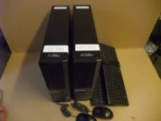 Two Dell OptiPlex 790 - Core i3, 4Gb RAM, 500Gb SATA Hard Drive, Windows 10, Keyboard & Mouse (