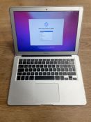 Apple MacBook Air 13" Model No. A1466, Serial No. C02RLFEBH3QD, 1.6 GHz i5 Dual Core, Intel HD, 8GB,