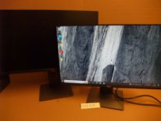 Two Dell P2419H 24" Full HD (1920 x 1080) Monitors, 60 Hz, IPS, 5ms, Ultrathin Bezel, DisplayPort,