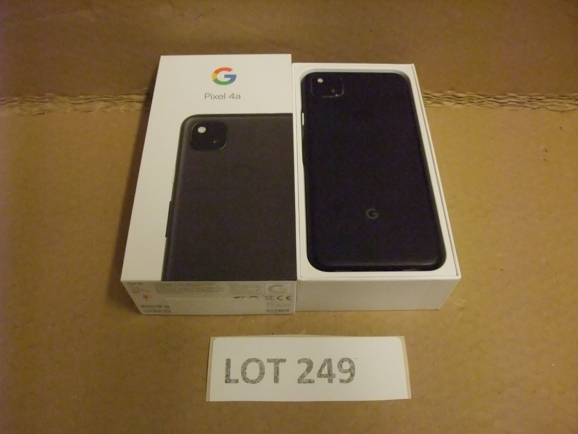 Google Pixel 4a (black) Android Phone - 128GbPlease read the following important notes:- All lots - Image 2 of 4