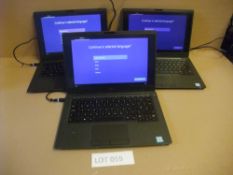 Three Dell Latitude 7300 Laptops - i7-8665U, 24Gb RAM, 256Gb M2 drive, Windows 10 Pro