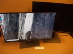 Two Dell P2418D 24" Monitors, 2560 x 1440 QHD @ 60 Hz, 3x USB 3.0, 2x USB 2.0, 1x HDMI, 1x Display