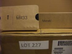 Eight Cisco Meraki MR33-HW Wireless Access Point (unclaimed)Please read the following important