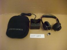 Plantronics Voyager Focus UCB825 Bluetooth Headset, with dongle and standPlease read the following