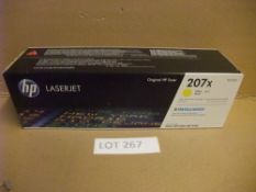 HP LaserJet Toner 207x (W2212X) - YELLOW - for HP LaserJet Pro M255, MFP M282, MFP M283Please read