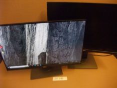 Two Dell P2418D 24" Monitors, 2560 x 1440 QHD @ 60 Hz, 3x USB 3.0, 2x USB 2.0, 1x HDMI, 1x Display