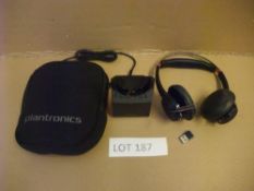 Plantronics Voyager Focus UCB825 Bluetooth Headset, with dongle and standPlease read the following