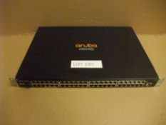 HP Aruba 2930F (JL256A) 48-port Gigabit PoE + 4xSPF+ Network Switch (rack mounts included)Please