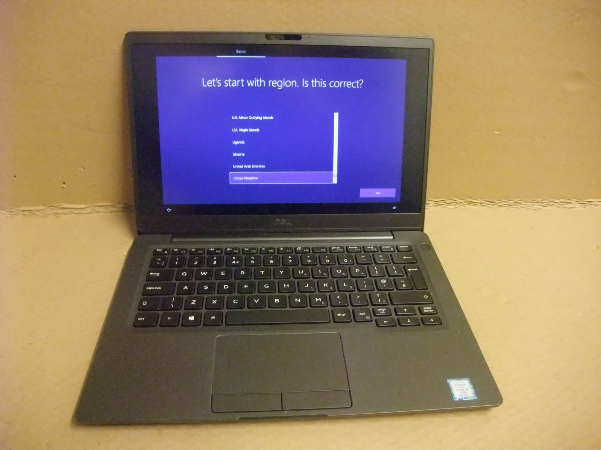 Dell Latitude 7300 Laptop - i7-8665U, 16Gb RAM, 256Gb M2 drive, Windows 10 Pro (note - no power - Image 3 of 5