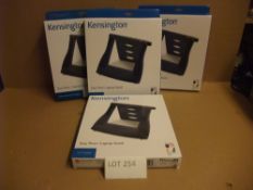 Four Kensington 'Easy Riser' Laptop Stands (understood to be unused in box)Please read the following