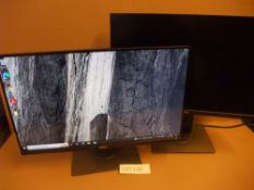 Two Dell P2418D 24" Monitors, 2560 x 1440 QHD @ 60 Hz, 3x USB 3.0, 2x USB 2.0, 1x HDMI, 1x Display