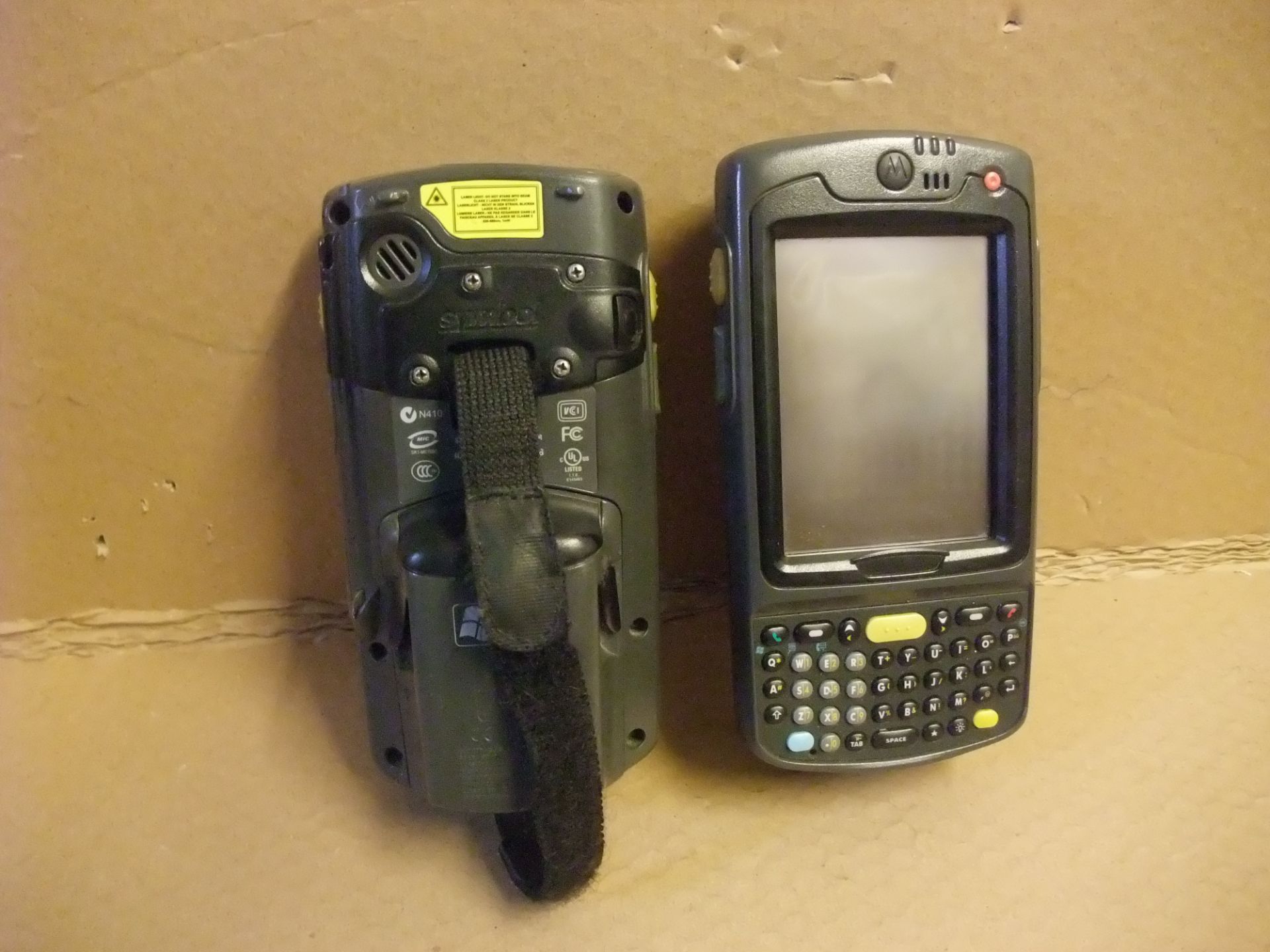 Five Motorola N410 Barcode Scanners, with two 4-bay chargers (note - one power supply unit only) - Image 4 of 6