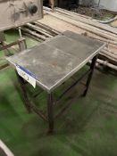 Stainless Steel Top Bench, approx. 760mm x 460mm