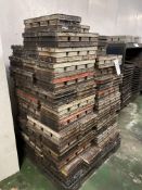 Approx. 70 Four Tin Straps for 800g loaves (used)