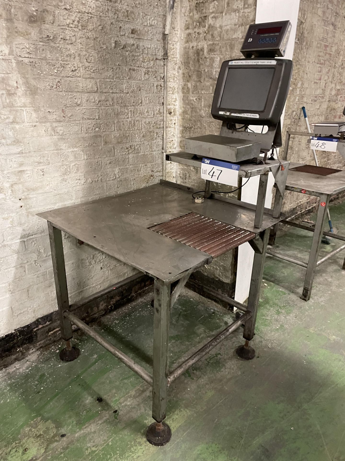 Load Cell Weigher, with Stevens Compupak V digital