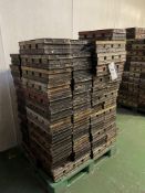 Approx. 70 Four Tin Straps for 800g loaves (used)
