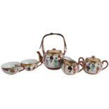 Japanese Kutani Porcelain Tea Set