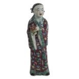Chinese-Export Porcelain Servant Girl