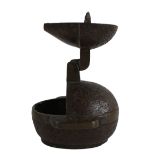 Asian Bronze Travelling Candle Holder