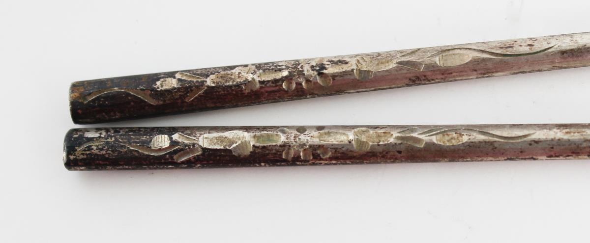 Southeast Asian Metal Hair Pins - Image 4 of 6