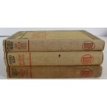 (3) German Books by August Strindbergs Werke