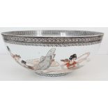 Chinese Hand Painted Porcelain Bowl