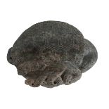 Chinese Granite Turtle and Serpent Carving