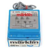 Märklin-Transformator, 6611, im Originalkarton, bespielt