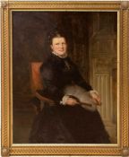 Zajaczkowska, M.  nach H. v. Agleli "Porträt der Marie Luise Vietor", Öl/Lw., signiert und datiert 