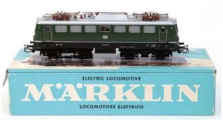 Märklin, Elektrische Lokomotive, E 40210, Modell 3040, Spur HO, bespielt, im Originalkarton