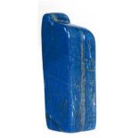 Briefbeschwerer, Lapislazuli, blau marmoriert, Gew. ca. 785 g, 15x4x3,5 cm