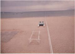 Henns "Strand", Fotografie, sign. und dat.´76, 17,5x23,5 cm, hinter Glas im Rahmen (aus dem Nachlas