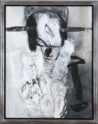 Lippert, Patricia (1956) "Abstrakt", Gouache, sign. u.r. und dat. ´91, 102x78 cm, hinter Glas und R