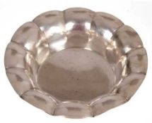 Schale, Kaeser & Uhlmann, 800er Silber, punziert, 250 g,runde vielkantige Form mit ausschwingendem 
