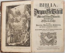 Bibel "Die ganze Heilige Schrift des Alten und Neuen Testaments, um 1756, verdeutscht von Martin Lu