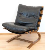 Kengu Chair, Norwegen 60er Jahre, Rybo Rykken & Co., Enwurf Oddwin Rykken, Fußgestell aus Schichtho