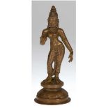 Figur "Shiva", Bronze, Indien, H. 19 cm