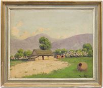 Catalan, Benito Ramos (1888-1961) "Frühling in den Bergen", Öl/ Lw., sign. u.r., Prov.: aus Privatb